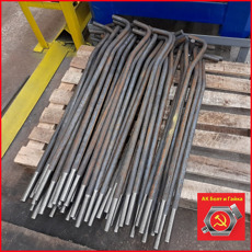 М36х1000 болт фундаментный изогнутый сталь марки 35 тип исполнение 1.2 ГОСТ 24379.1-2012 по цене производителя