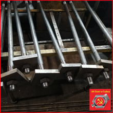 М16x1000 тип 2.1 сталь 45 Фундаментный болт с анкерной плитой ГОСТ 24379.1-2012