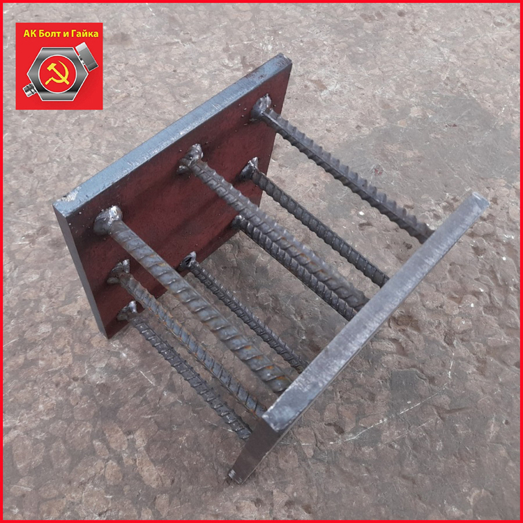 Закладная деталь МН 225-4 серия 1.400-15 выпуск 1.240-11 сталь 3сп2