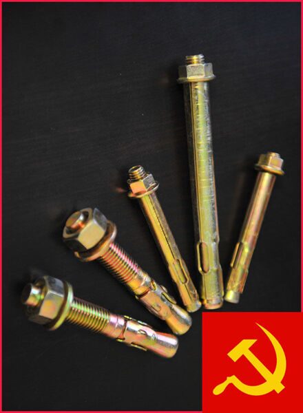 Анкер клиновой м6х40 оцинкованный коробка 5 кг (492 шт)